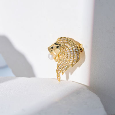 Pearly Lustre Top Grade Freshwater Pearl Brooch WC00108 | MERLION 2