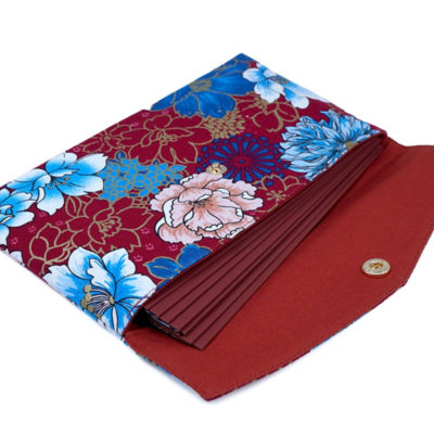 COCOONESE Red Packet Organizer - Garden Reverie (Red) 3