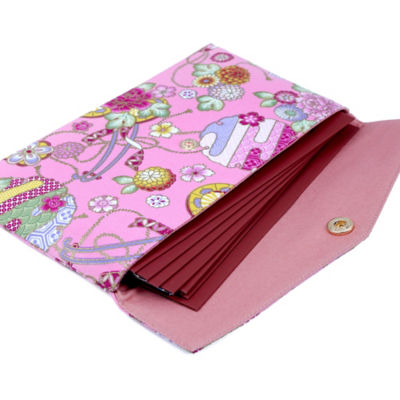 COCOONESE Red Packet Organizer - Petal Vine Weave 3