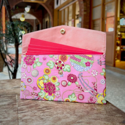 COCOONESE Red Packet Organizer - Petal Vine Weave 5