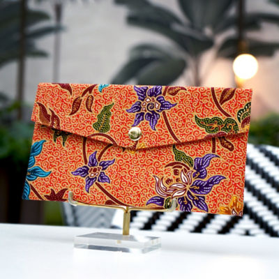 COCOONESE Red Packet Organizer - Tropical Midnight (Red) 4