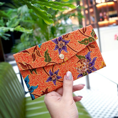 COCOONESE Red Packet Organizer - Tropical Midnight (Red) 5