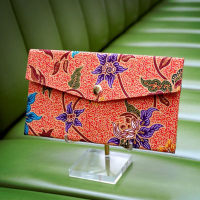 COCOONESE Red Packet Organizer - Tropical Midnight (Red) 6