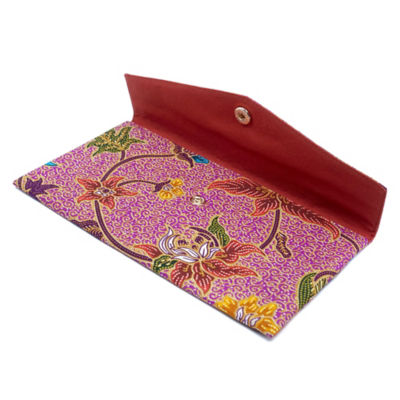 COCOONESE Red Packet Organizer - Tropical Midnight (Pink) 3
