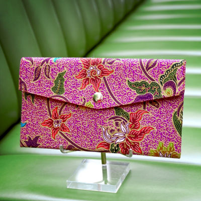 COCOONESE Red Packet Organizer - Tropical Midnight (Pink) 6