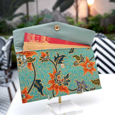 COCOONESE Red Packet Organizer - Tropical Midnight (Green) 4