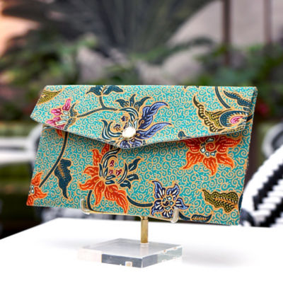 COCOONESE Red Packet Organizer - Tropical Midnight (Green) 5