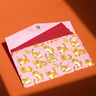 COCOONESE Red Packet Organizer - Happy Tiger 4