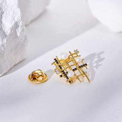 Pearly Lustre Top Grade Freshwater Pearl Brooch WC00084 | TWEED 4