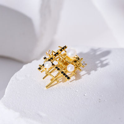 Pearly Lustre Top Grade Freshwater Pearl Brooch WC00084 | TWEED 6