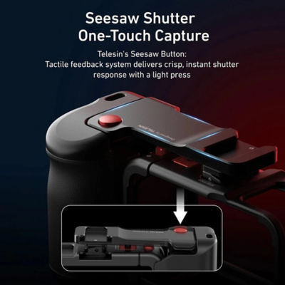 Telesin Street Grip Kit for DJI Action 3/ 4/ 5 Pro 3