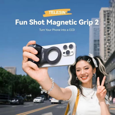 Telesin Fun Shot Magnetic Grip 2 3
