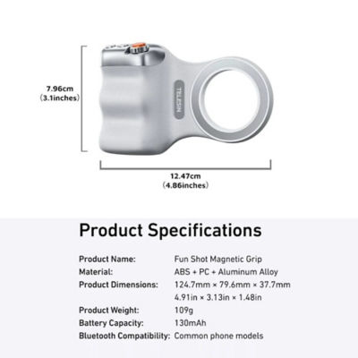 Telesin Fun Shot Magnetic Grip 2 9