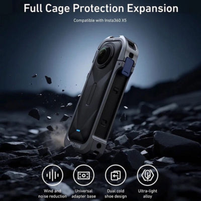 Telesin Full Cage Protection for Insta360 X5 3