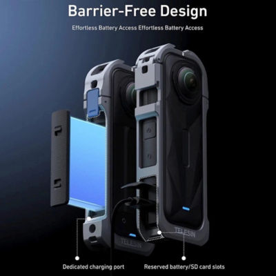 Telesin Full Cage Protection for Insta360 X5 7