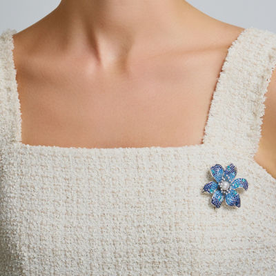 Pearly Lustre Elegant Freshwater Pearl Brooch WC00072 3
