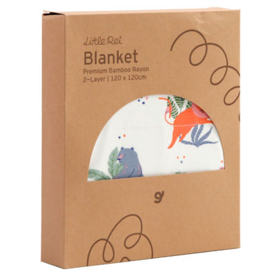 Little Rei 2-Layer Premium Bamboo Rayon Blanket 2