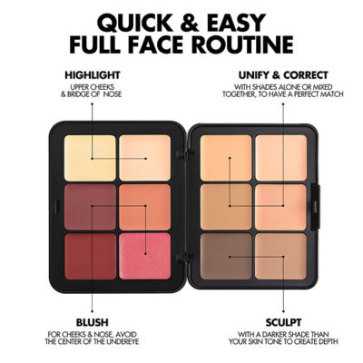Buy MAKE UP FOR EVER HD Skin Face Essentials Palette H0.1 Online