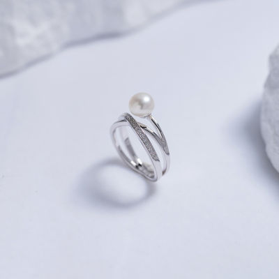 Pearly Lustre Top Grade Freshwater Pearl Ring WR00226 | CONNECT 4