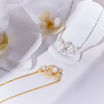 Pearly Lustre Top Grade Freshwater Pearl Necklace WN00831 | TWEED 7