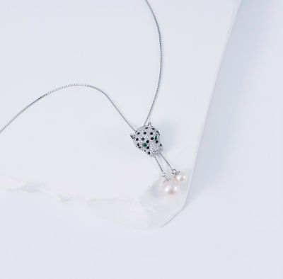 Pearly Lustre Top Grade Freshwater Pearl Necklace WN00615 | SAFARI 2