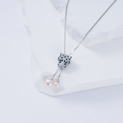 Pearly Lustre Top Grade Freshwater Pearl Necklace WN00615 | SAFARI 4