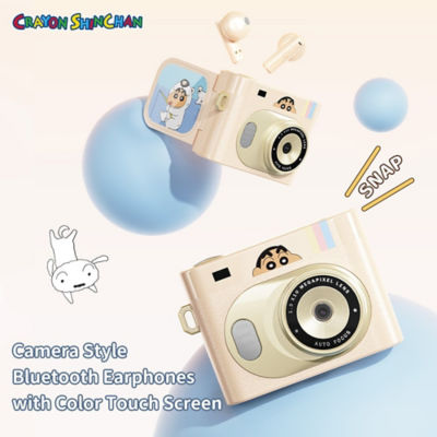 Rock Crayon Shinchan RAU0797 Camera Style Bluetooth Earphones with Color Touch Screen 2