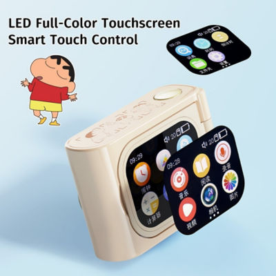Rock Crayon Shinchan RAU0797 Camera Style Bluetooth Earphones with Color Touch Screen 5
