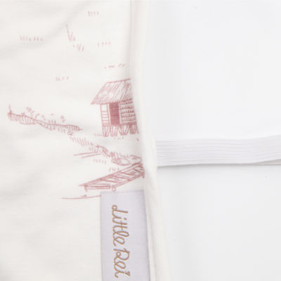 Little Rei Premium Stretchy Bamboo Rayon Swaddle Wrap with Velcro 8