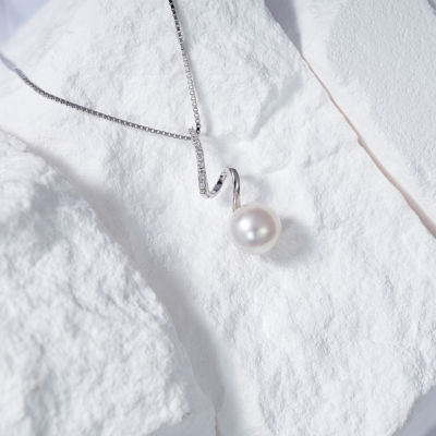 Pearly Lustre Top Grade Freshwater Pearl Necklace WN00608 | S Collection 4