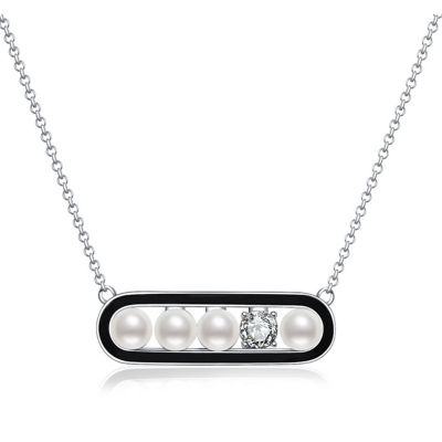 Pearly Lustre Top Grade Freshwater Pearl Necklace WN00492 | DECO 1