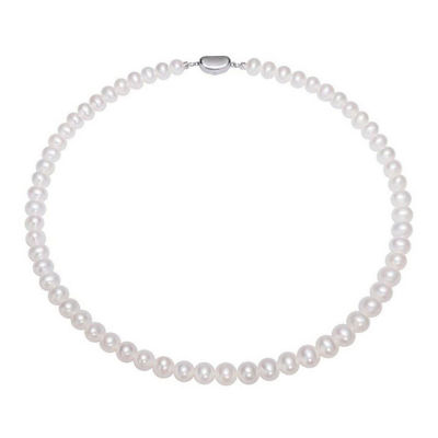 Pearly Lustre White Freshwater Pearl Necklace WN00485 1