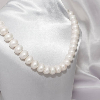 Pearly Lustre White Freshwater Pearl Necklace WN00485 3