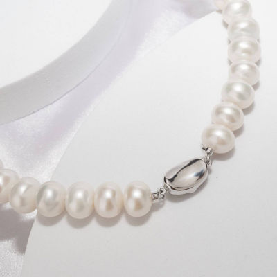 Pearly Lustre White Freshwater Pearl Necklace WN00485 6