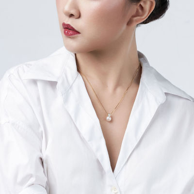 Pearly Lustre Top Grade Freshwater Pearl Necklace WN00482 2