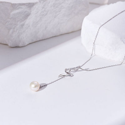 Pearly Lustre Top Grade Freshwater Pearl Necklace WN00294 | S Collection 4