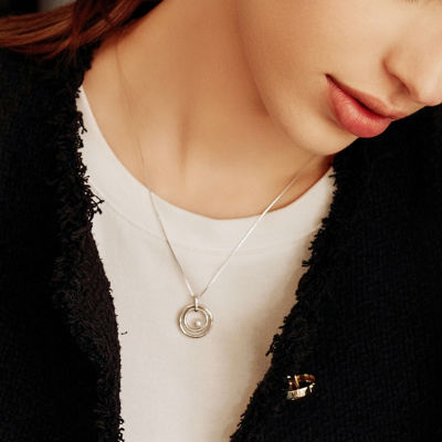 Pearly Lustre Top Grade Freshwater Pearl Necklace WN00297 | CONNECT 3