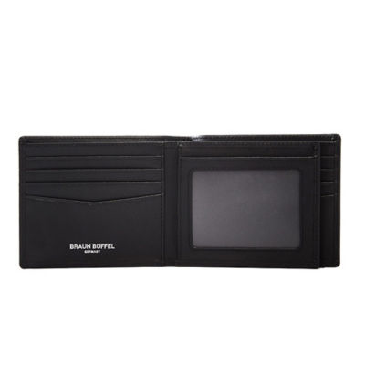 BRAUN BÜFFEL Braun Buffel Homme Centre Flap Cards Wallet in Black 4
