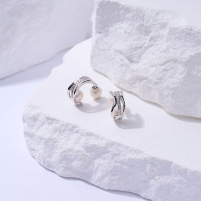 Pearly Lustre Top Grade Freshwater Pearl Earring WE00911 | MARINA BAY 3