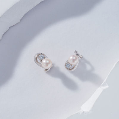 Pearly Lustre Clip-On Freshwater Pearl Earrings WE00608 4