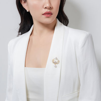 Pearly Lustre Clip-On Freshwater Pearl Earrings WE00608 6
