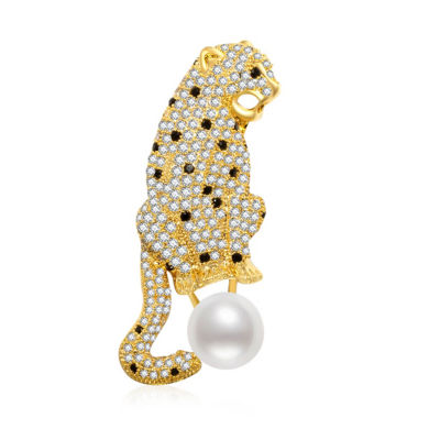 Pearly Lustre Top Grade Freshwater Pearl Brooch WC00039 | SAFARI 1