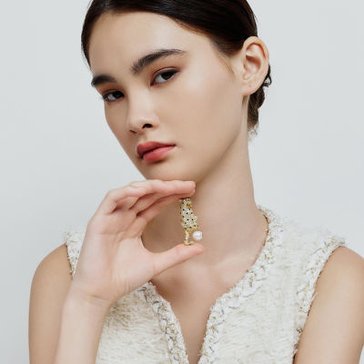 Pearly Lustre Top Grade Freshwater Pearl Brooch WC00039 | SAFARI 5
