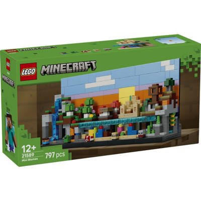 LEGO Minecraft 21589 Mini Biomes 1