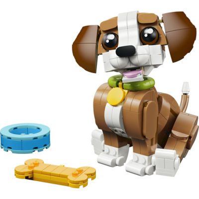 LEGO 乐高 31382 可爱的动物：顽皮的小狗 3