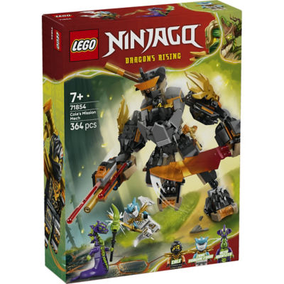 Buy LEGO NINJAGO 71854 Cole's Mission Mech & Dragon Zane Online in