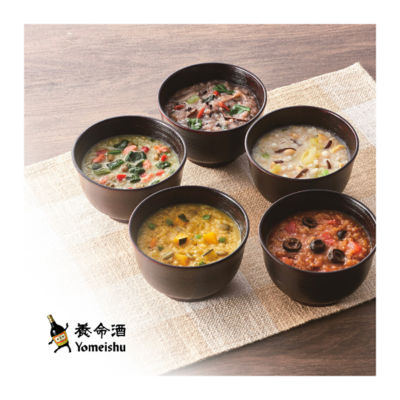 YOMEISHU [Bundle of 5] ASSORTED CLASUWA HERBAL PORRIDGE 7