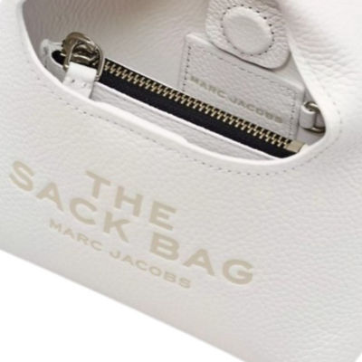MARC JACOBS THE MICRO CROSSBODY SACK - WHITE 3