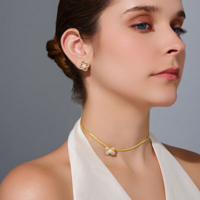 Pearly Lustre Top Grade Freshwater Pearl Necklace WN00809 | BLOOM 3