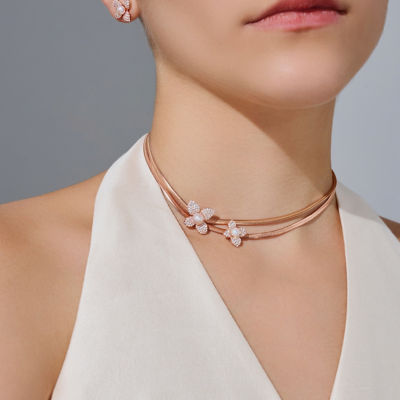 Pearly Lustre Top Grade Freshwater Pearl Necklace WN00807 | BLOOM 5